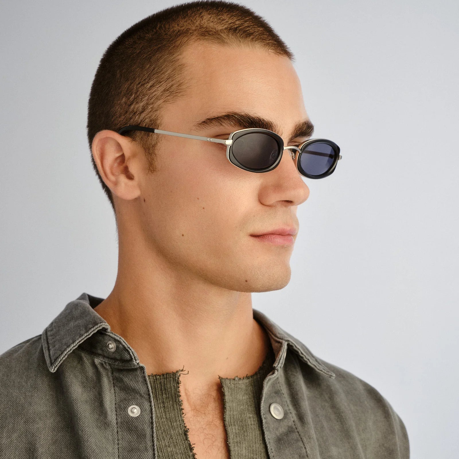 Le Specs Mecharo | Silver Black