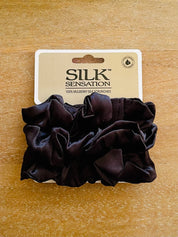 Silk Sensation Silk Scrunchies | Large Set Of 3