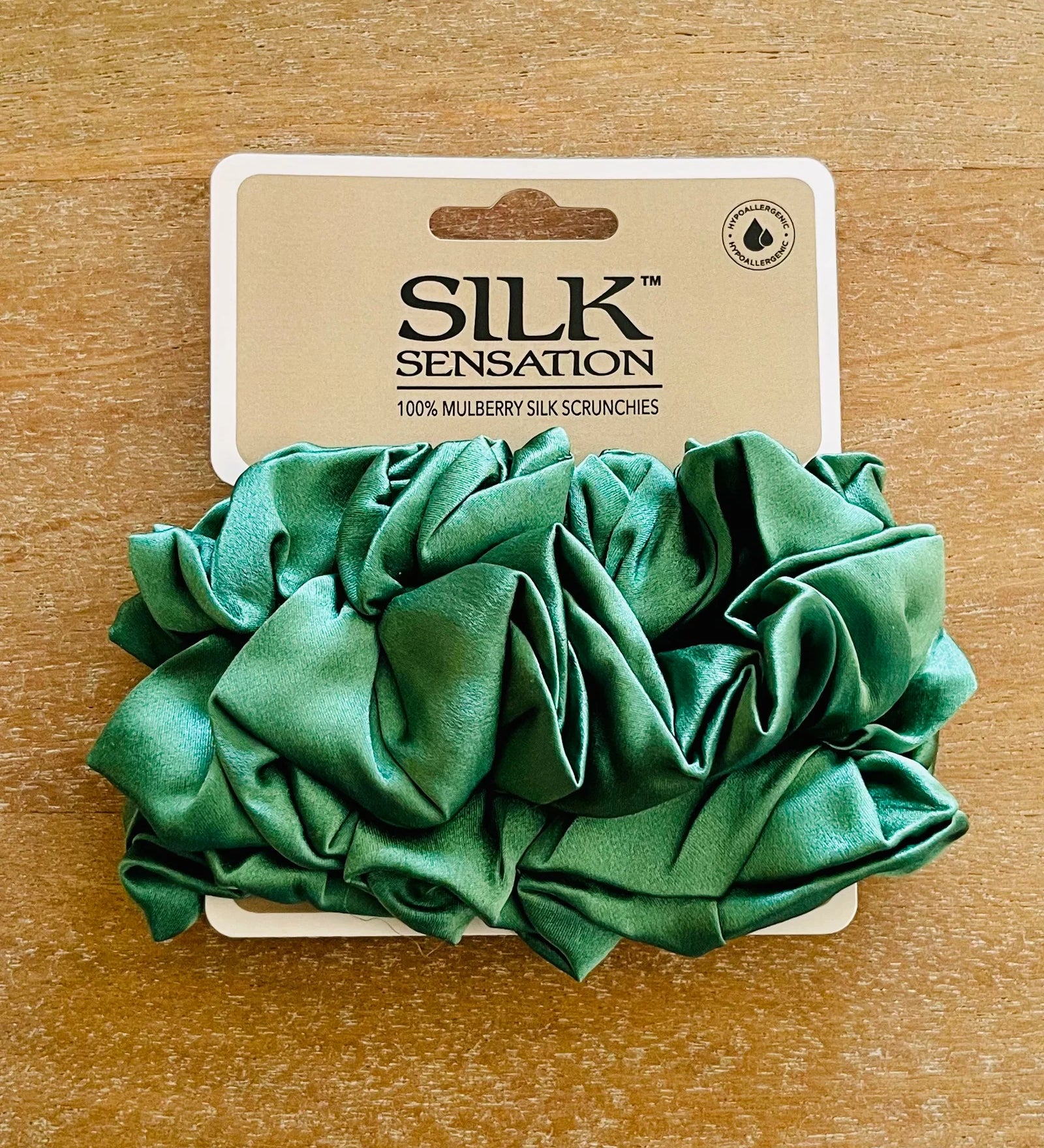 Silk Sensation Silk Scrunchies | Large Set Of 3