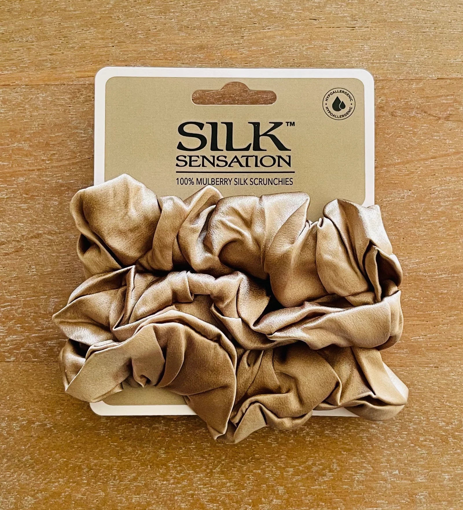 Silk Sensation Silk Scrunchies | Large Set Of 3
