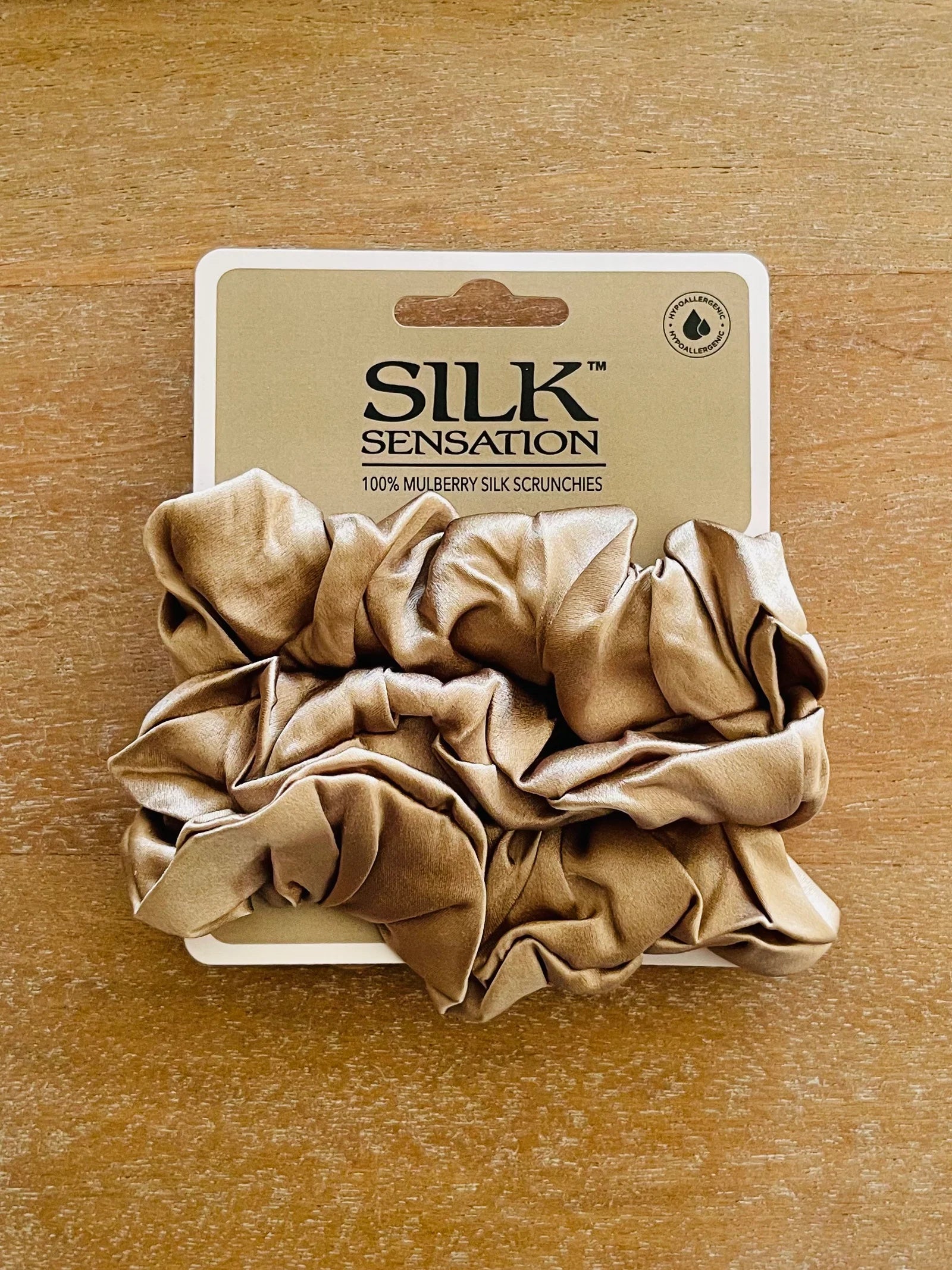 Silk Sensation Silk Scrunchies | Large Set Of 3