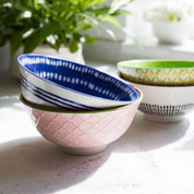 Mikasa Does it All Bowl | 15.7cm Geometric Green