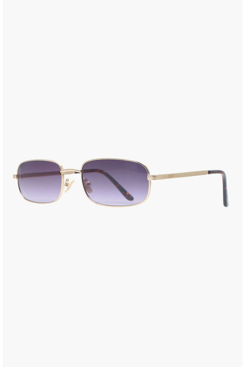 Reality Future Sound Sunglasses | Gold Smoke