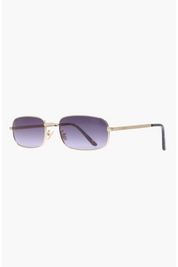 Reality Future Sound Sunglasses | Gold Smoke