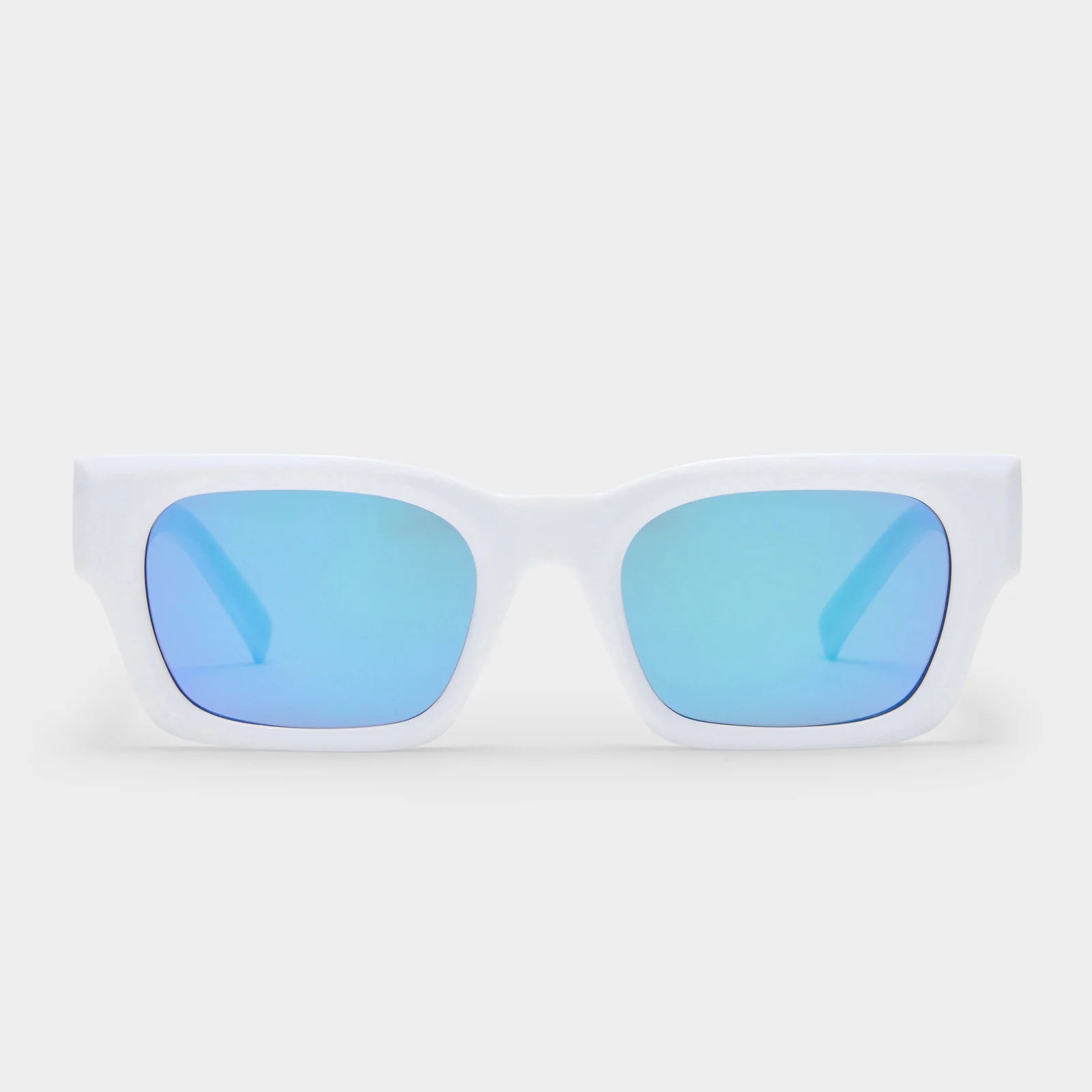 Le Specs Shmood Sunglass | White