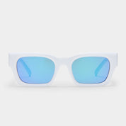 Le Specs Shmood Sunglass | White