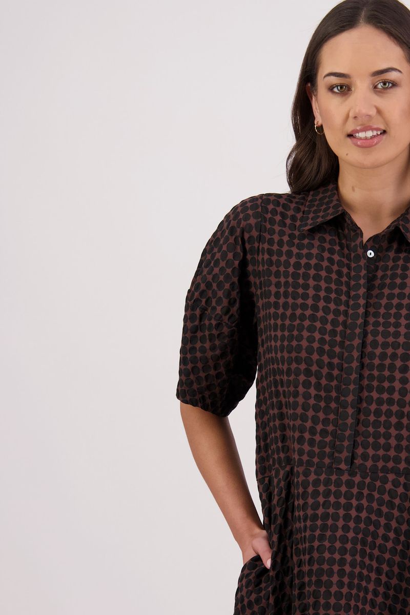 Briarwood Tatum Dress | Black Brown