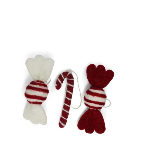 Gry & Sif  Mixed Candy Decorations | Set Of 3
