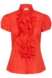 St Tropez Tilli Shirt | Valiant Poppy
