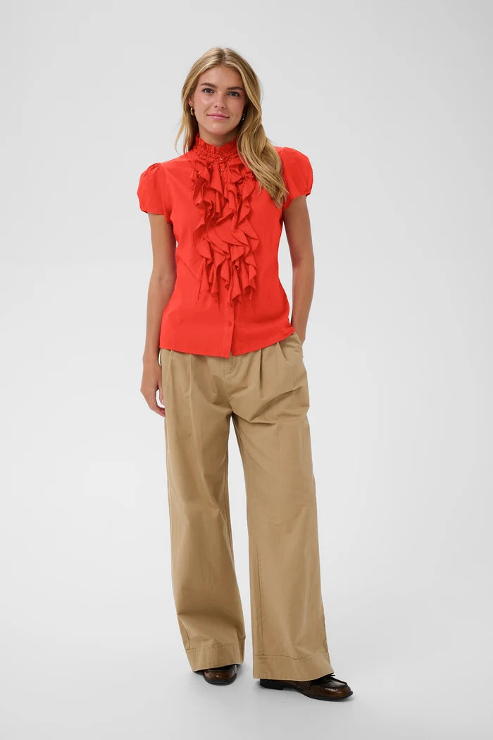 St Tropez Tilli Shirt | Valiant Poppy