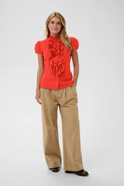 St Tropez Tilli Shirt | Valiant Poppy