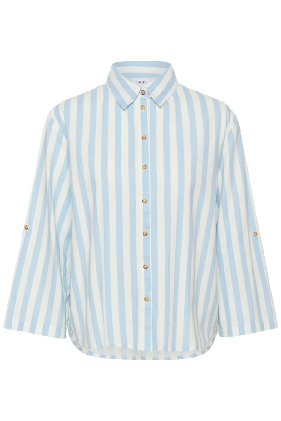 Saint Tropez Zalinda Shirt | Skyway Ice Stripe