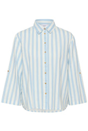Saint Tropez Zalinda Shirt | Skyway Ice Stripe