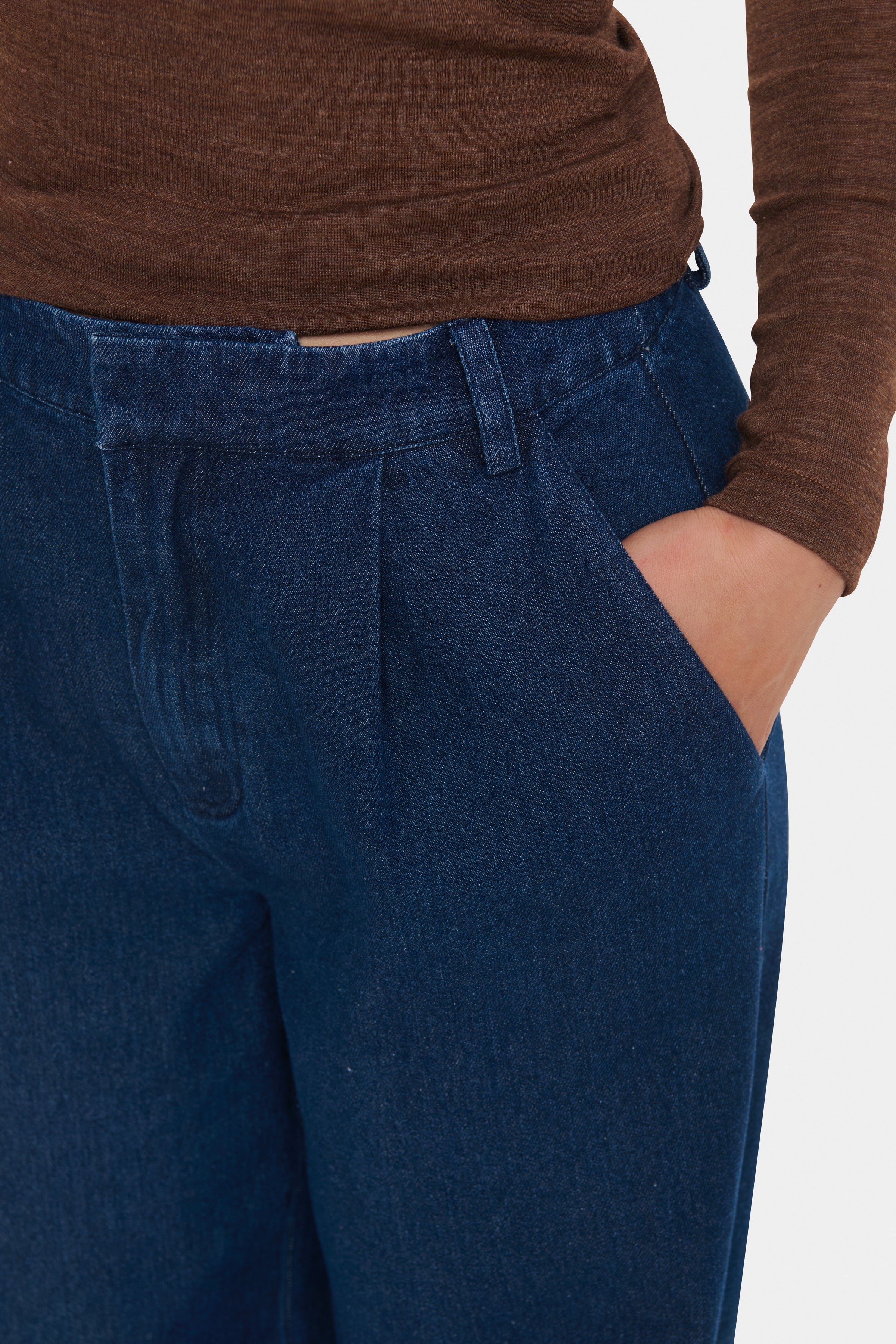 Saint Tropez Jaclyn Pants | Dark Blue Denim