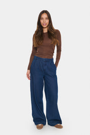 Saint Tropez Jaclyn Pants | Dark Blue Denim