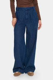 Saint Tropez Jaclyn Pants | Dark Blue Denim