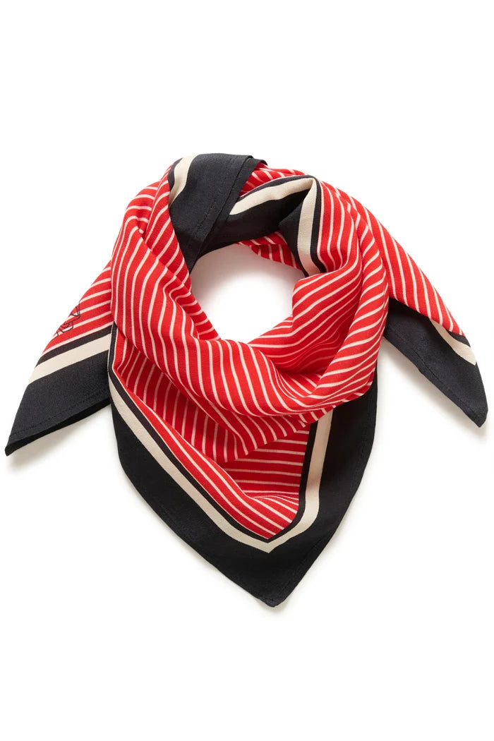 St Tropez Prisilla Scarf | Poppy Seed Pearl
