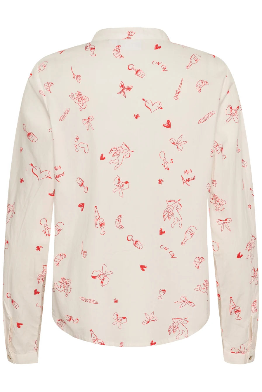 St Tropez Ponyo Shirt | Iced Red Mon Amour