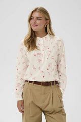 St Tropez Ponyo Shirt | Iced Red Mon Amour