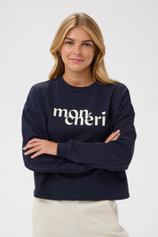 St Tropez Pegrina Sweatshirt | Night Sky