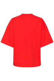 St Tropez Panna Sweatshirt | Fiery Red