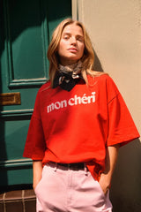 St Tropez Panna Sweatshirt | Fiery Red