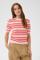 St Tropez Pila Short Sleeve Pullover | Chalk Pink