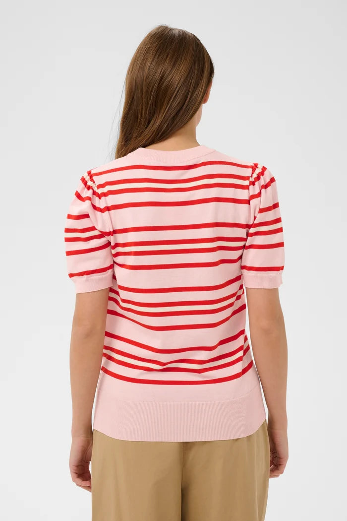 St Tropez Pila Short Sleeve Pullover | Chalk Pink