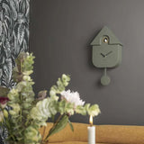 Karlsson Modern Cuckoo Clock | Jungle Green