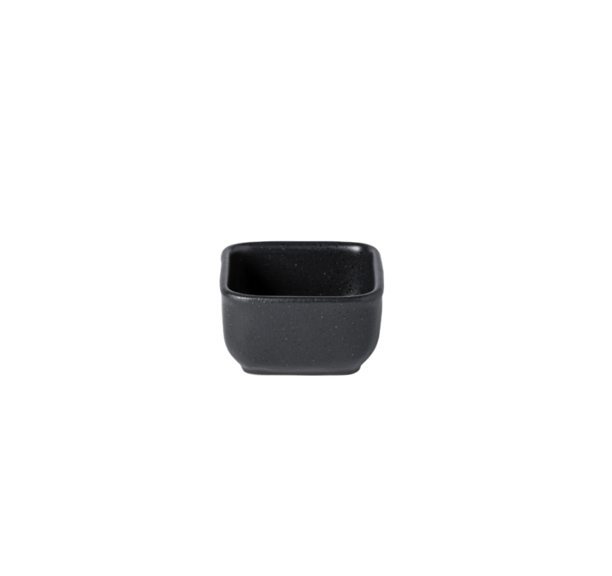 Costa Nova Roda Deep Square Bowl Black 9cm