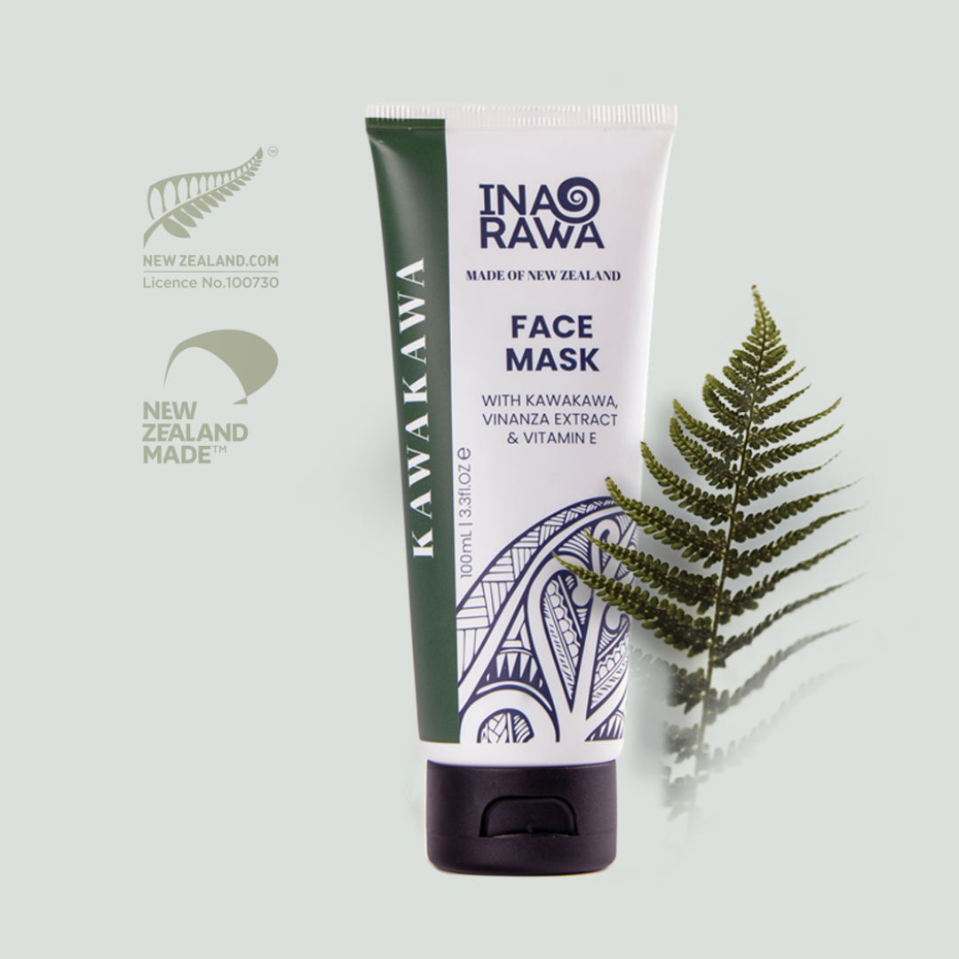 Ina Rawa Face Mask | Kawakawa, Vinanza Extract & Vitamin E