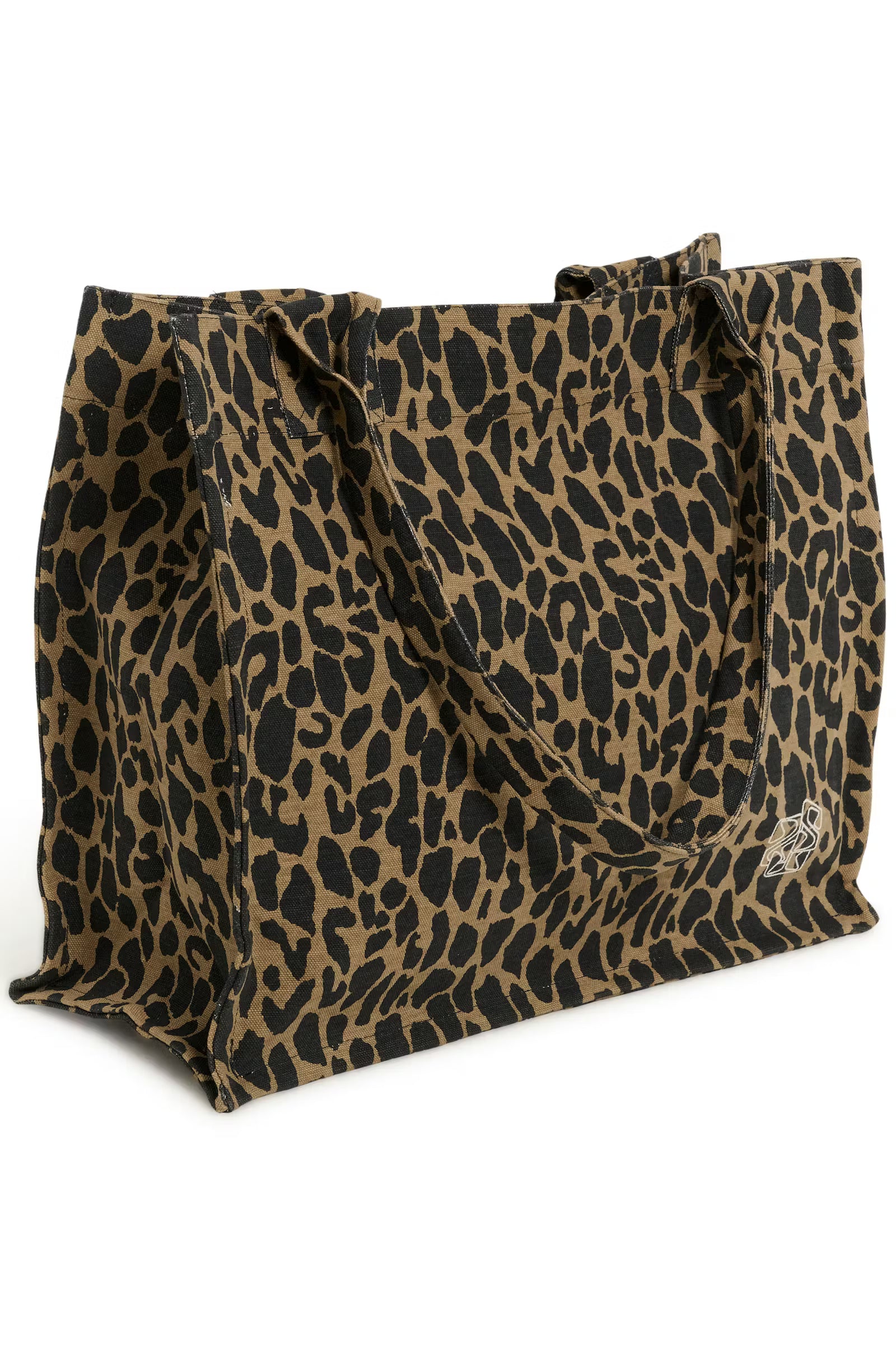 St Tropez Pansy Bag | Tigers Eye Leopard