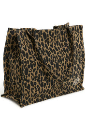 St Tropez Pansy Bag | Tigers Eye Leopard