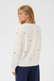 St Tropez Johanni Sweatshirt | Ice Blue