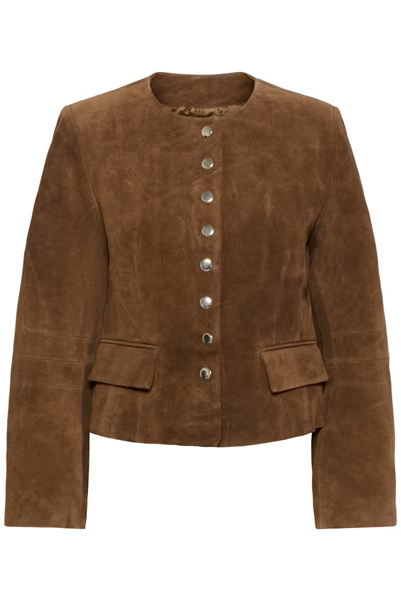 Karen By Simonsen Ebba Suede Jacket | Partridge
