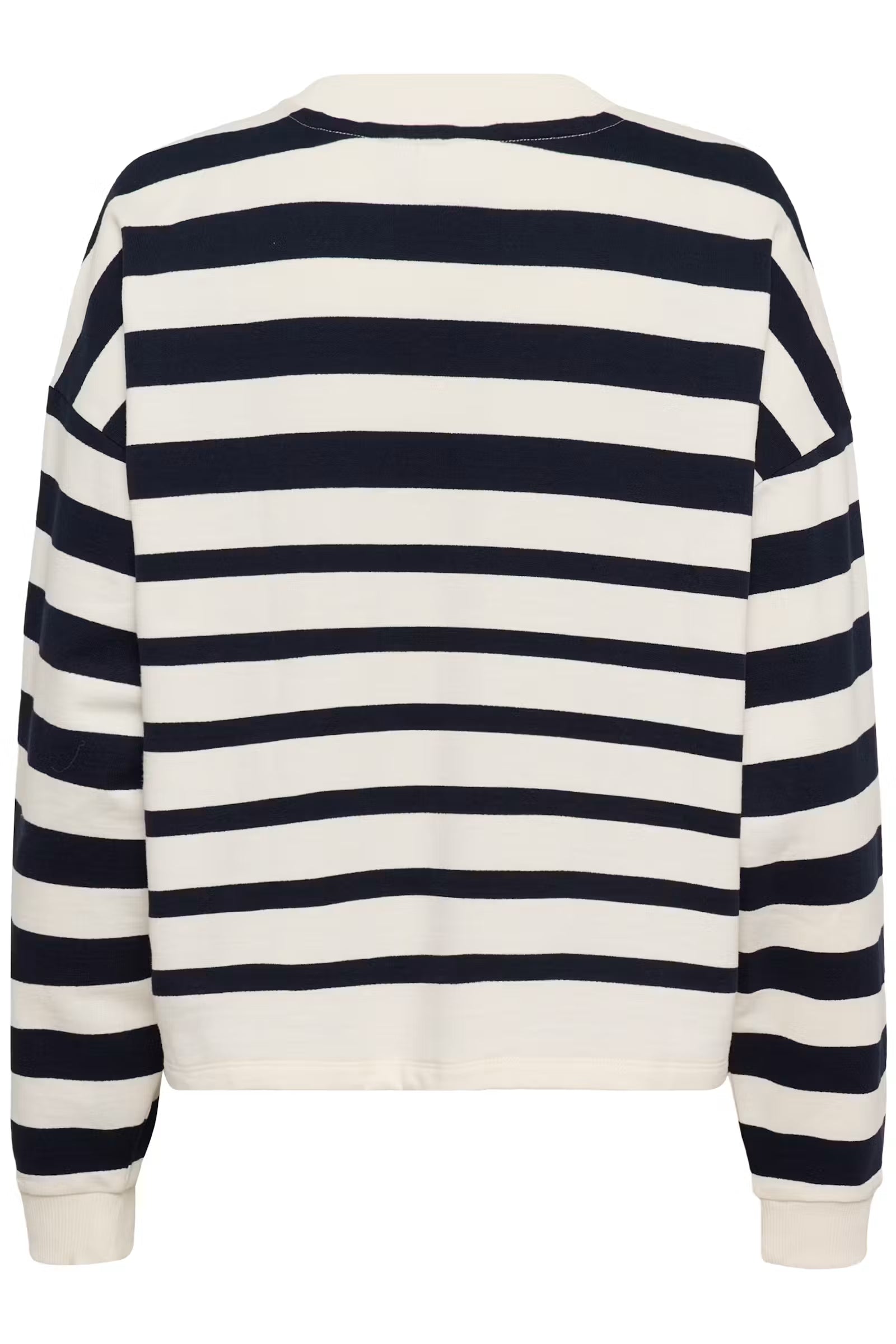 St Tropez Philene Sweatshirt | Night Sky Stripe