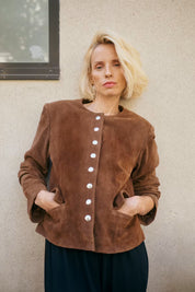 Karen By Simonsen Ebba Suede Jacket | Partridge