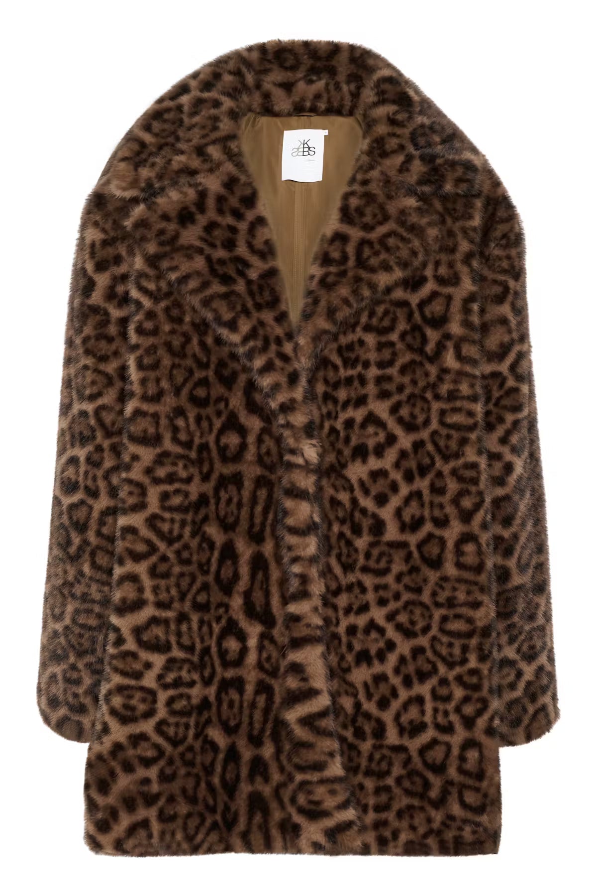 Karen by Simonsen Tira Fur Jacket | Brown Leopard