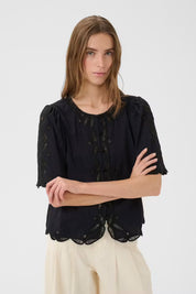 Karen By Simonsen Erlinda Blouse | Black