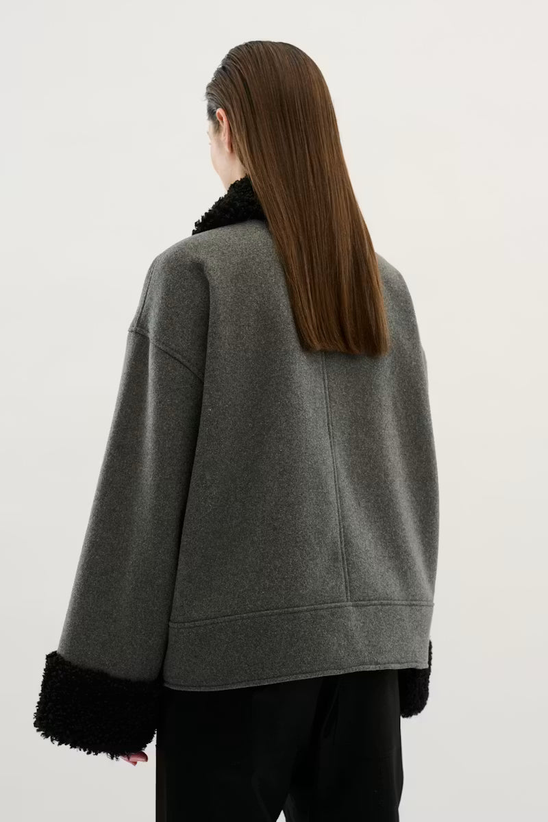 Karen By Simonsen Rargnu Jacket | Medium Grey