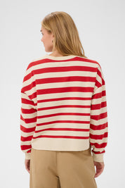 St Tropez Philene Sweatshirt | Valiant Poppy