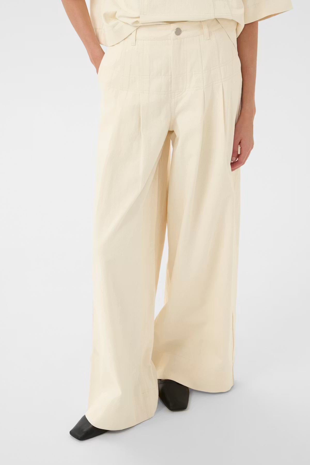 Karen By Simonsen Eleanor Pants | Egret