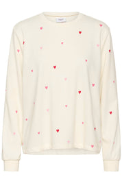 St Tropez Johanni Sweatshirt | Ice Pink