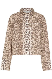 Karen By Simonsen Ulrike Shirt | Taupe Leopard