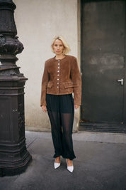 Karen By Simonsen Ebba Suede Jacket | Partridge