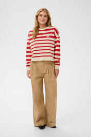 St Tropez Philene Sweatshirt | Valiant Poppy