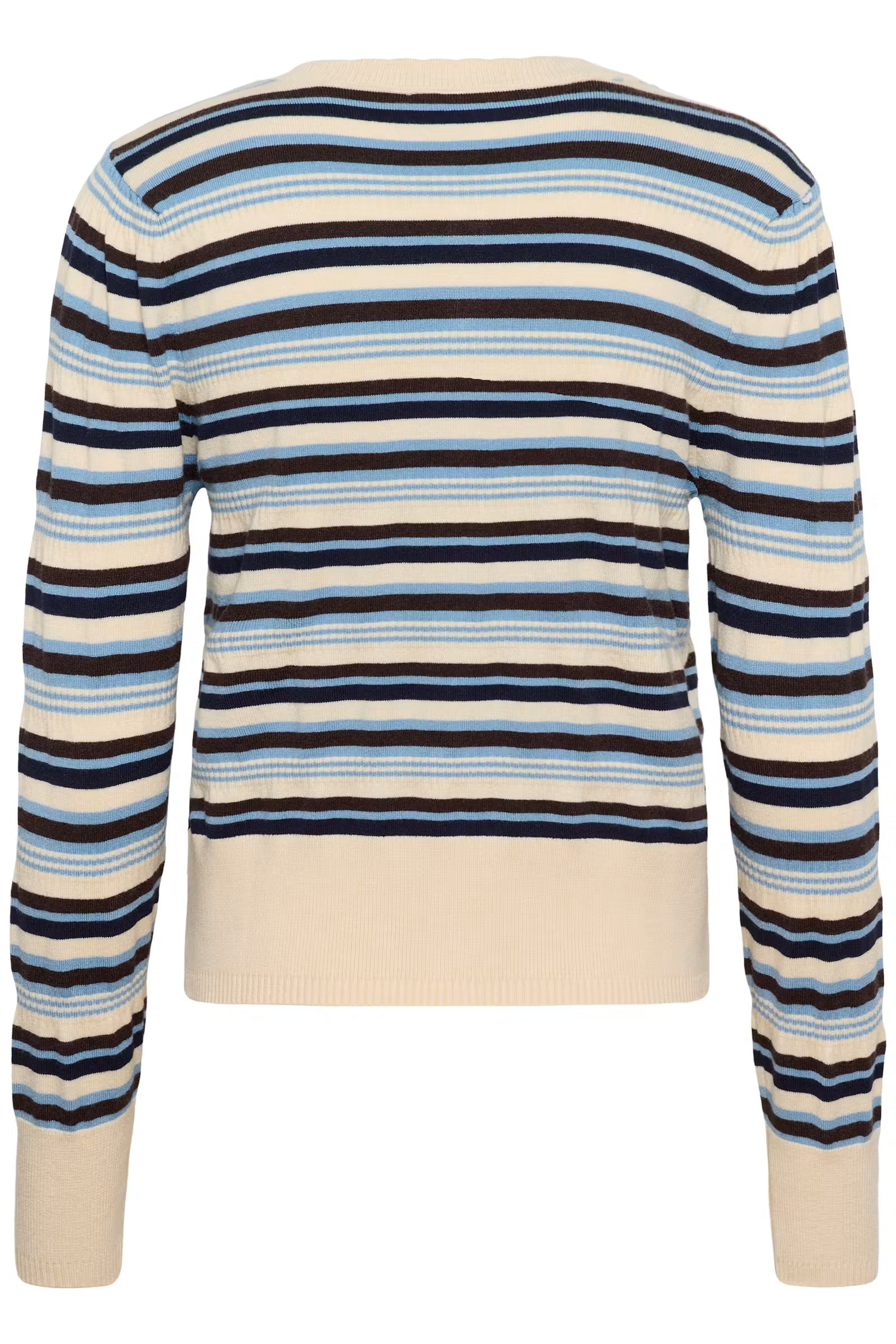 St Tropez Phillia Cardigan | Allure Multi Stripe