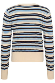 St Tropez Phillia Cardigan | Allure Multi Stripe