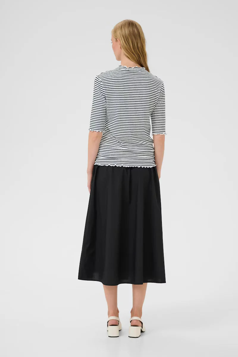 Karen By Simonsen Candace Short Sleeve Tee | White With Night Sky