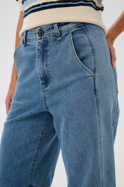 St Tropez Maude Jeans | Clear Blue Denim